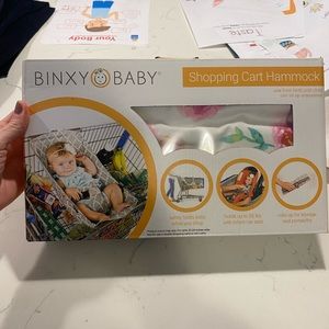 Binky baby shopping cart hammock